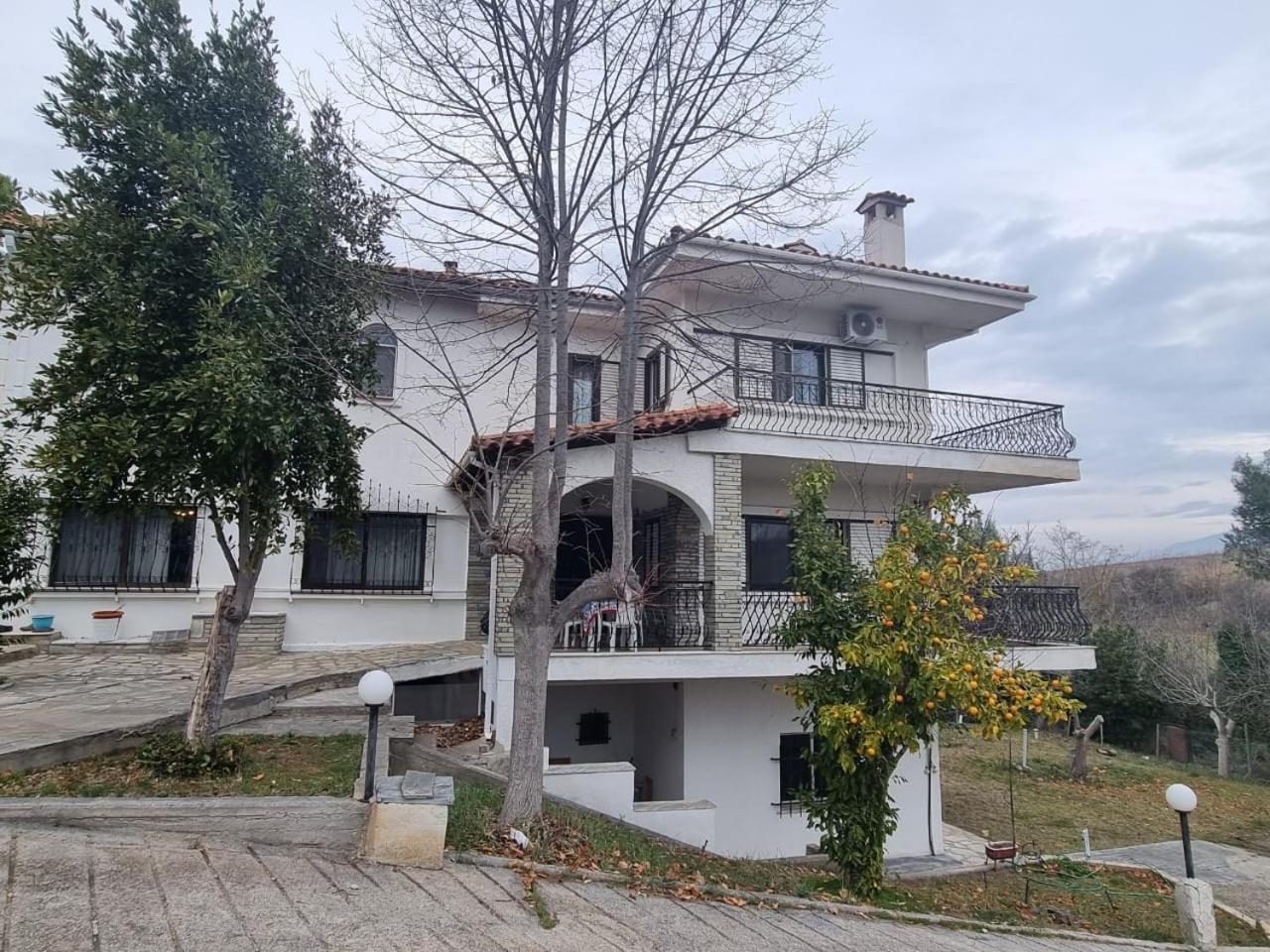 Villa In Trilofos-Close To The Beach Tessalónica Exterior foto